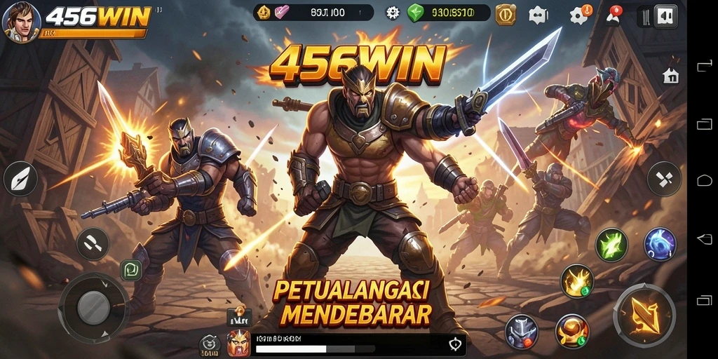 Gameplay seru dan mendebarkan di 456WIN.