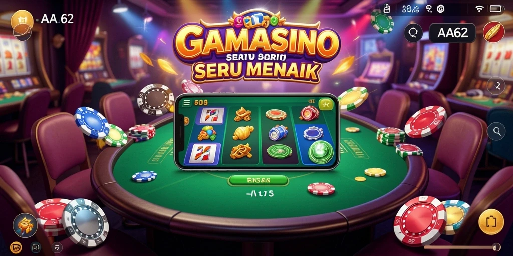 Tampilan gameplay menarik dari permainan Kasino AA62.
