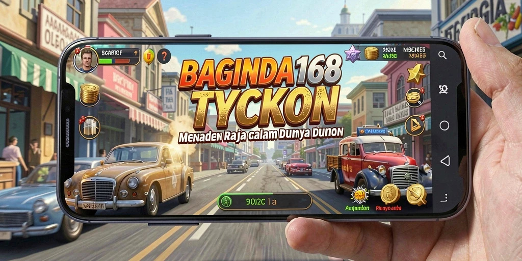 Tampilan gameplay menawan dari BAGINDA168 dalam dunia Tycoon.