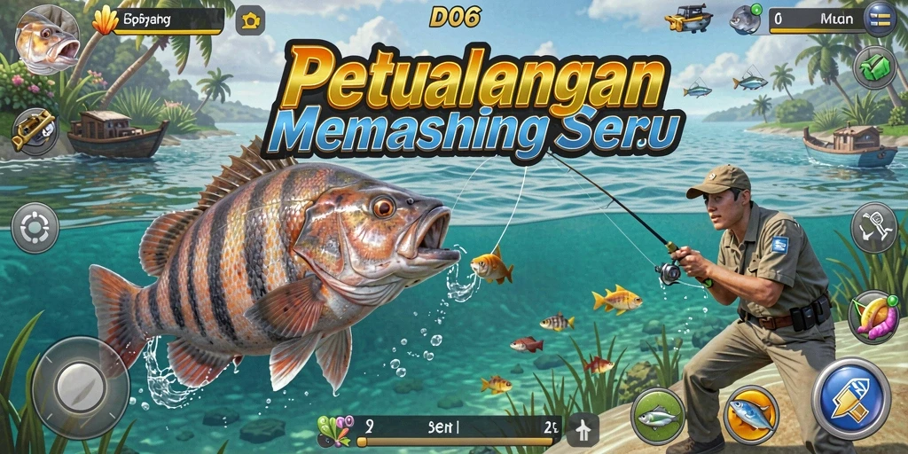 Tangkapan menarik di D06 dengan efek grafis menakjubkan.