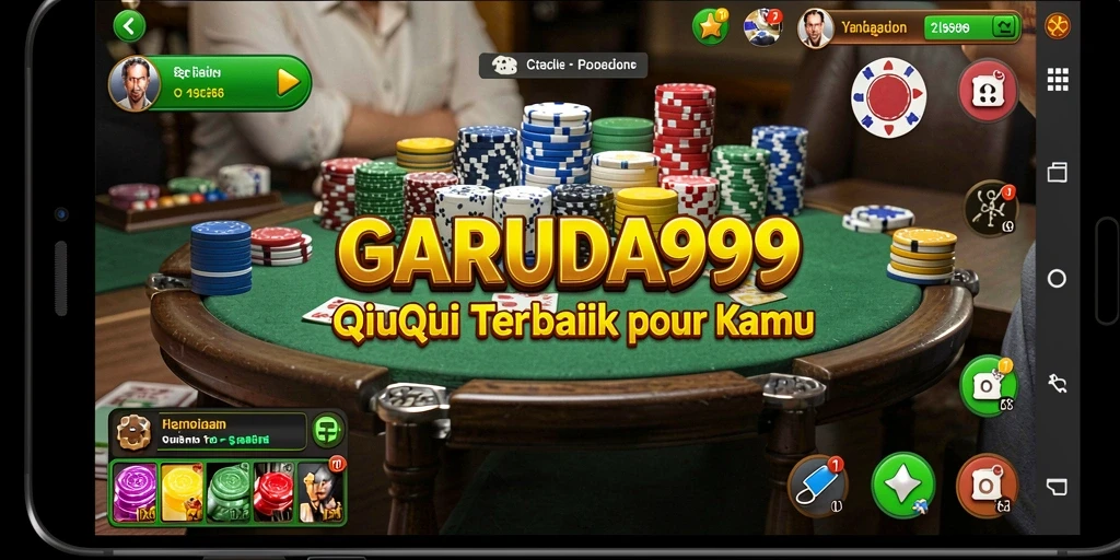 Gameplay seru dan interaktif QiuQiu di GARUDA999.