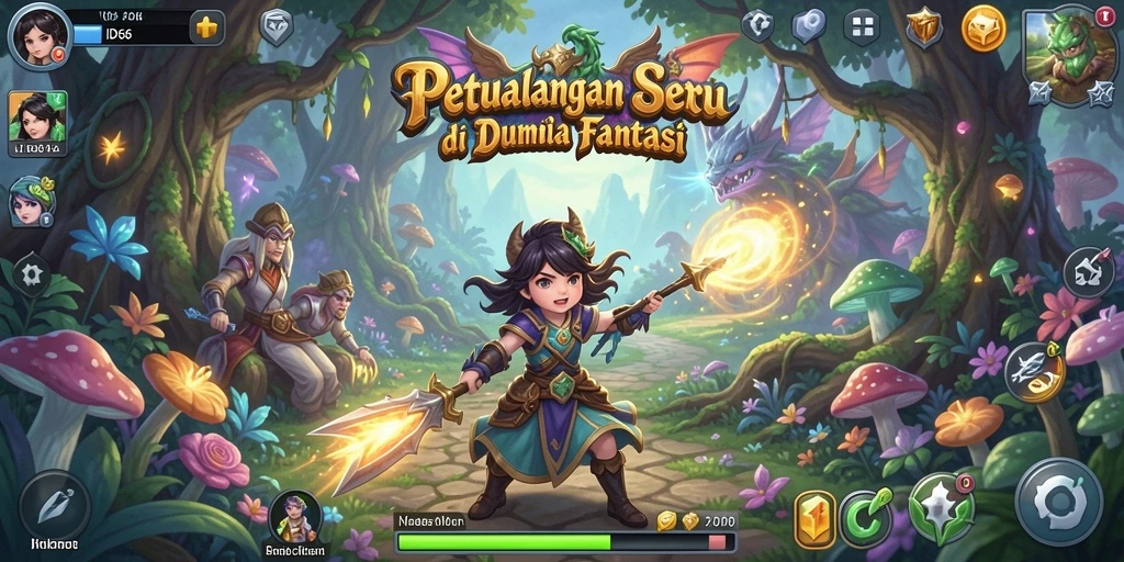 Gameplay seru dalam dunia fantasi <strong>ID66</strong> dengan karakter beragam dan quest menantang.