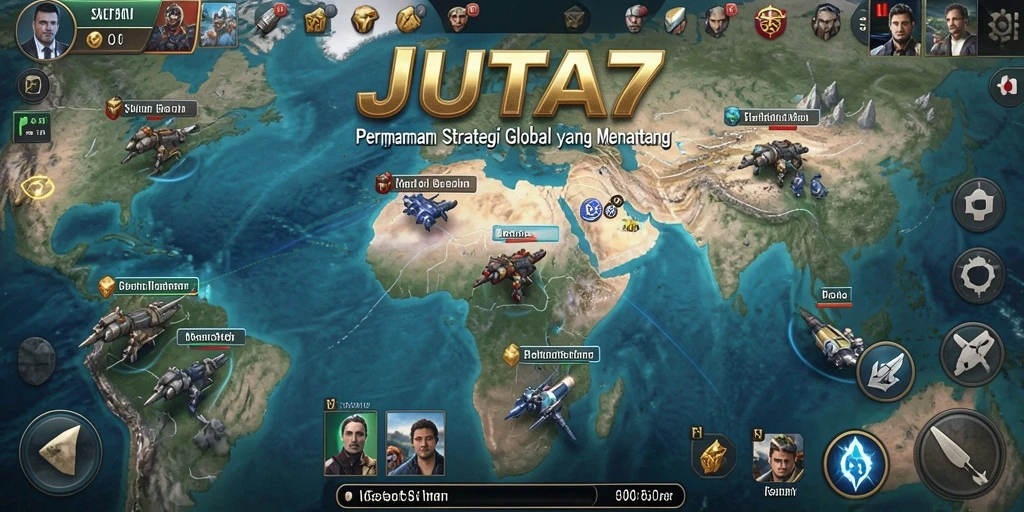 Tampilan menarik dari gameplay JUTA7 dengan strategi mendalam.