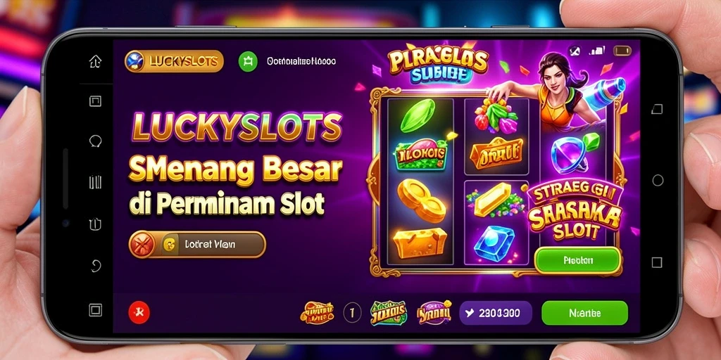 Screenshot gameplay menampilkan keseruan strategi LUCKYSLOTS.