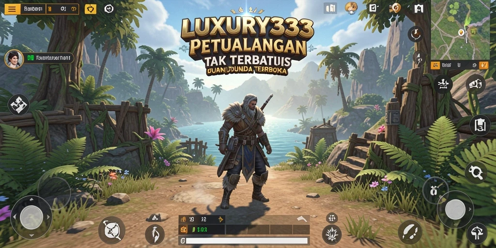 Tampilan gameplay yang imersif dan menawan dari LUXURY333.