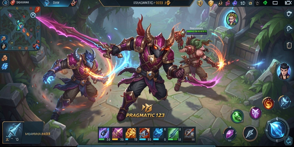 Tampilan utama gameplay <strong>PRAGMATIC123</strong> yang penuh aksi dan strategi.