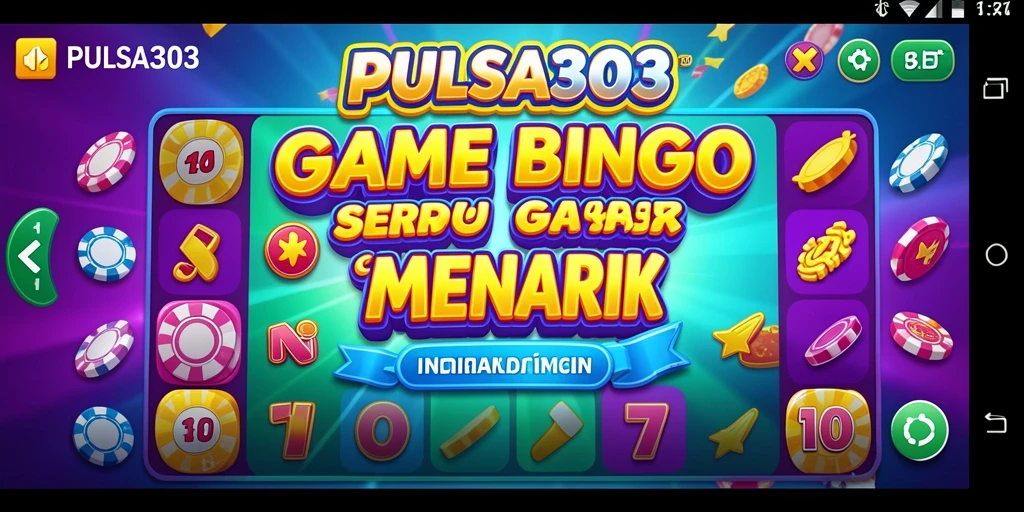 Tampilan gameplay PULSA303 yang menarik dalam permainan Bingo.