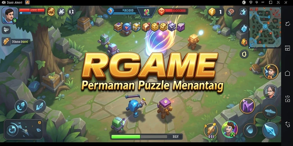 Tampilan gameplay RPGAME yang menantang dan menarik.