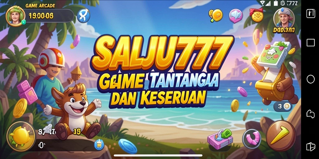 Screenshot dari gameplay SALJU777 yang menampilkan tantangan seru.