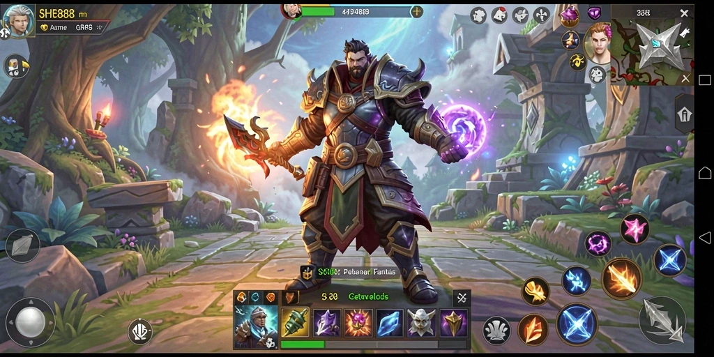 Tampilan gameplay dari SHE888 yang menegangkan dan dramatis.
